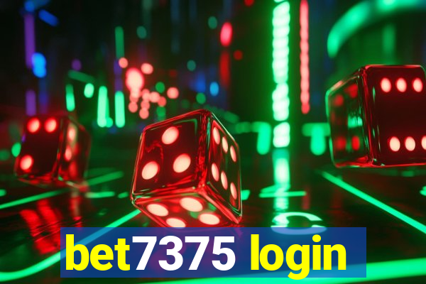 bet7375 login